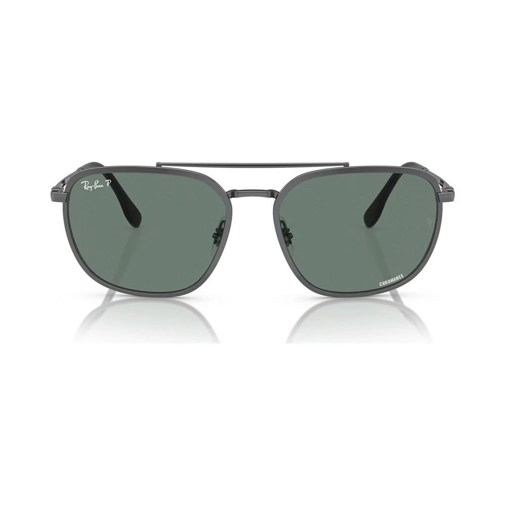 商品Ray-Ban|Men's Polarized Sunglasses, RB3708 Chromance,价格¥1908,第3张图片详细描述