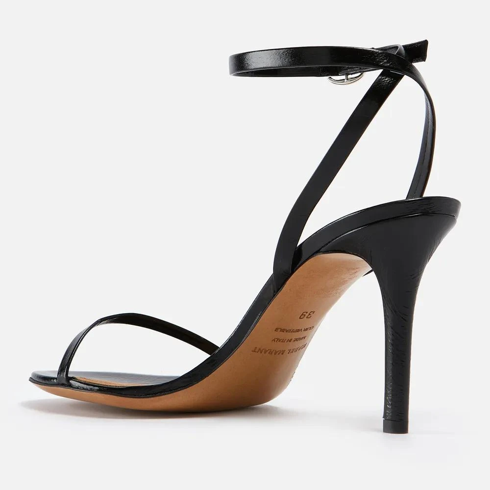 商品Isabel Marant|Isabel Marant Anelia Patent-Leather Heeled Sandals,价格¥976,第3张图片详细描述