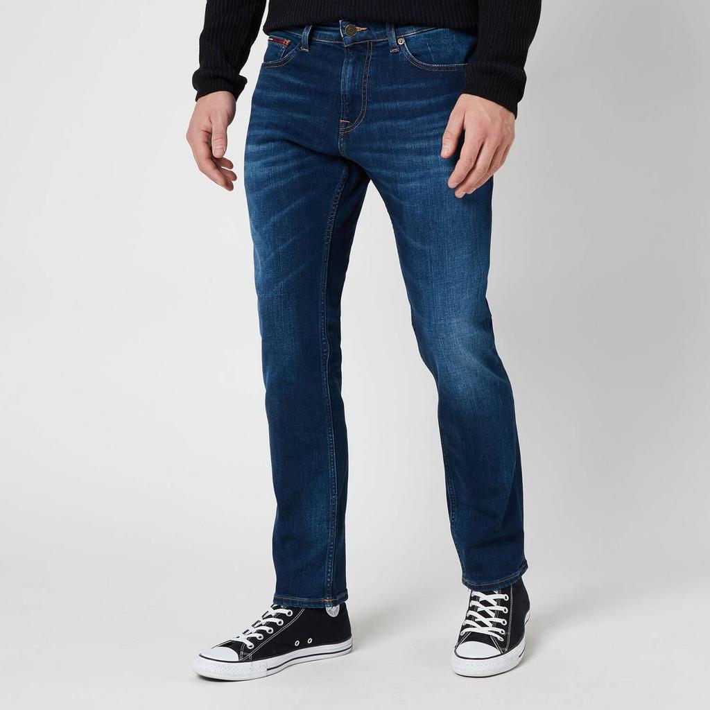 Tommy Jeans Men's Scanton Slim Jeans - Aspen Dark Blue Stretch商品第1张图片规格展示