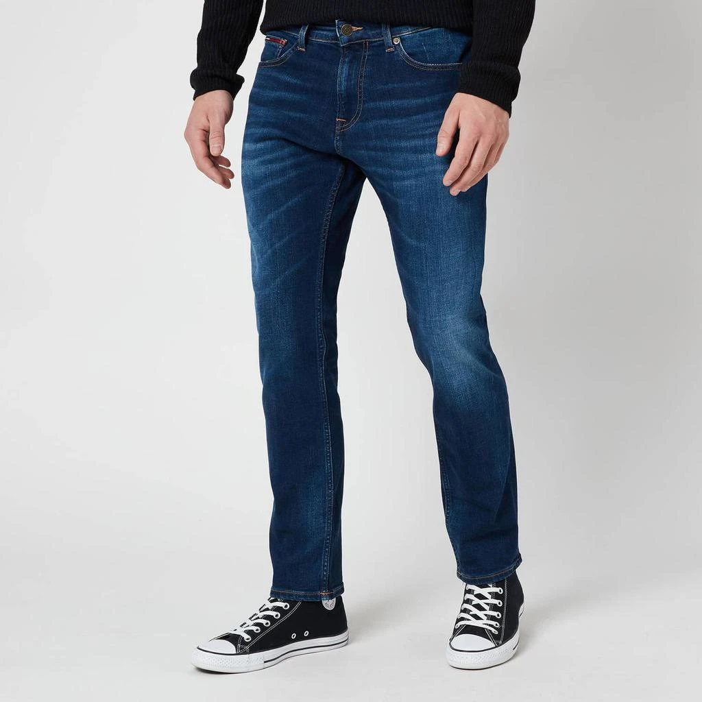 商品Tommy Hilfiger|Tommy Jeans Men's Scanton Slim Jeans - Aspen Dark Blue Stretch,价格¥513,第1张图片