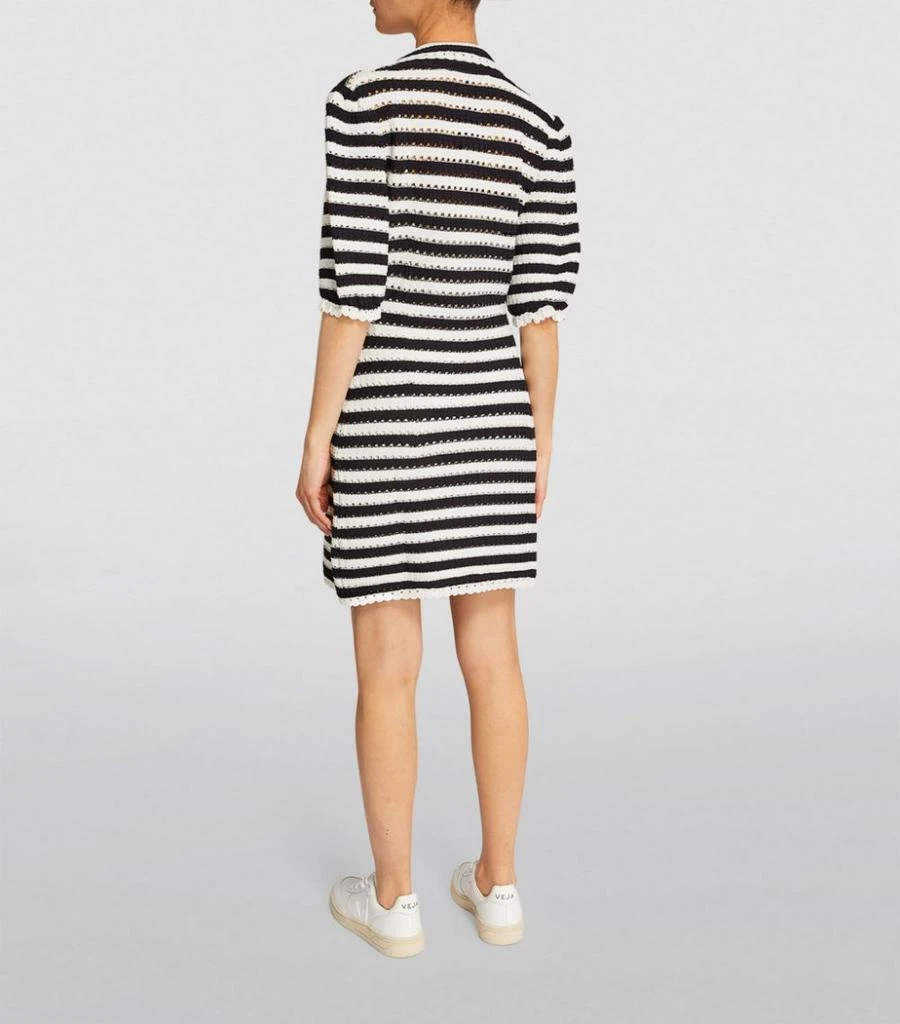 商品Maje|Crochet-Effect Mini Dress,价格¥1367,第3张图片详细描述