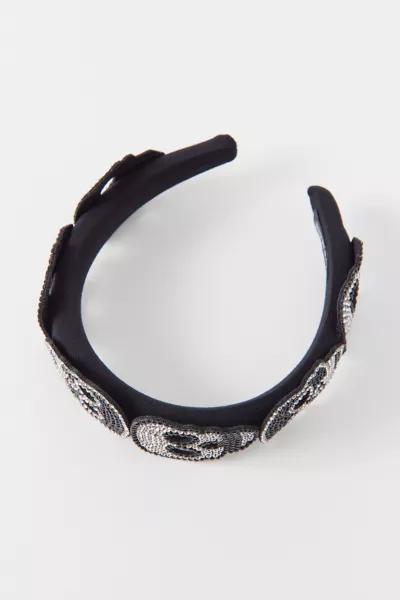 Rhinestone Patch Headband商品第2张图片规格展示