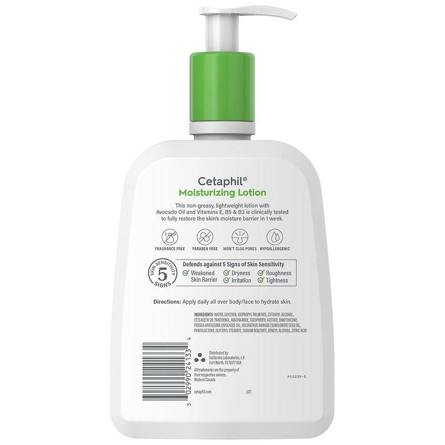 商品Cetaphil|Moisturizing Lotion for All Skin Types,价格¥95,第2张图片详细描述