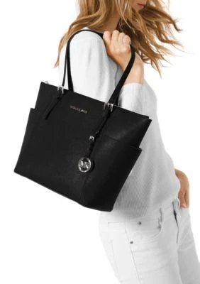 商品Michael Kors|Michael Kors Jet Set East West Zip Tote,价格¥1028,第4张图片详细描述