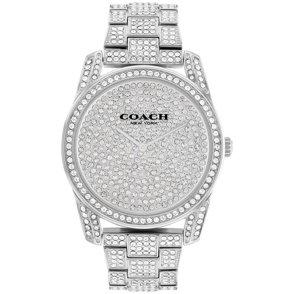 Women's Preston Pave Stainless Steel Bracelet Watch商品第1张图片规格展示