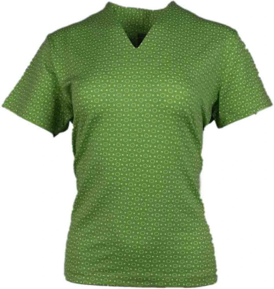 商品Page & Tuttle|Dot Print Short Sleeve Polo Shirt,价格¥493,第1张图片