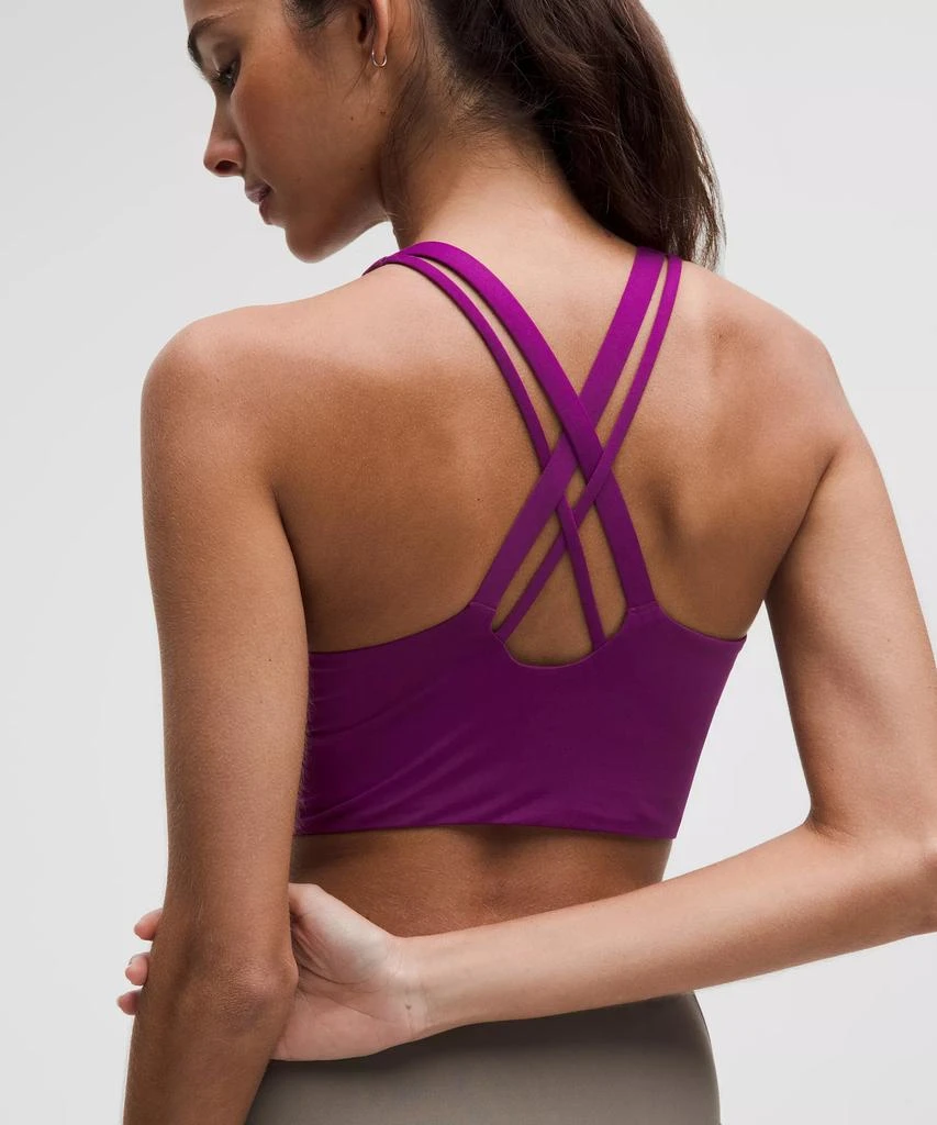 商品Lululemon|lululemon Energy Longline Bra Medium Support, B-D Cups *Evolve,价格¥310,第5张图片详细描述