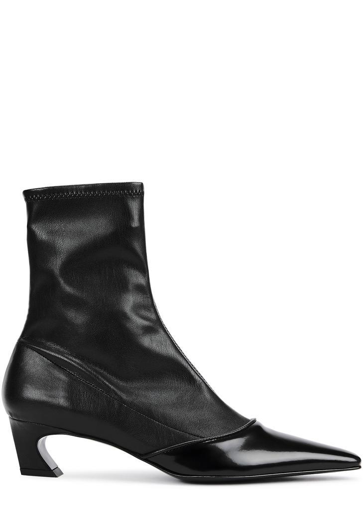 商品Acne Studios|Bano 50 faux leather ankle boots,价格¥4377,第1张图片