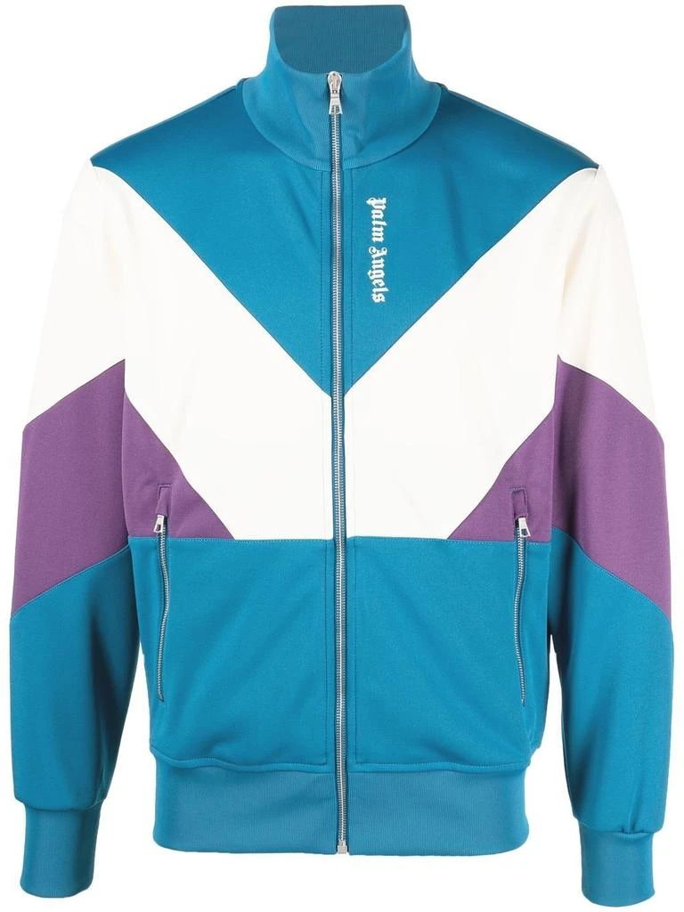 商品Palm Angels|PALM ANGELS MEN V COLORBLOCK TRACK JACKET,价格¥1358,第5张图片详细描述