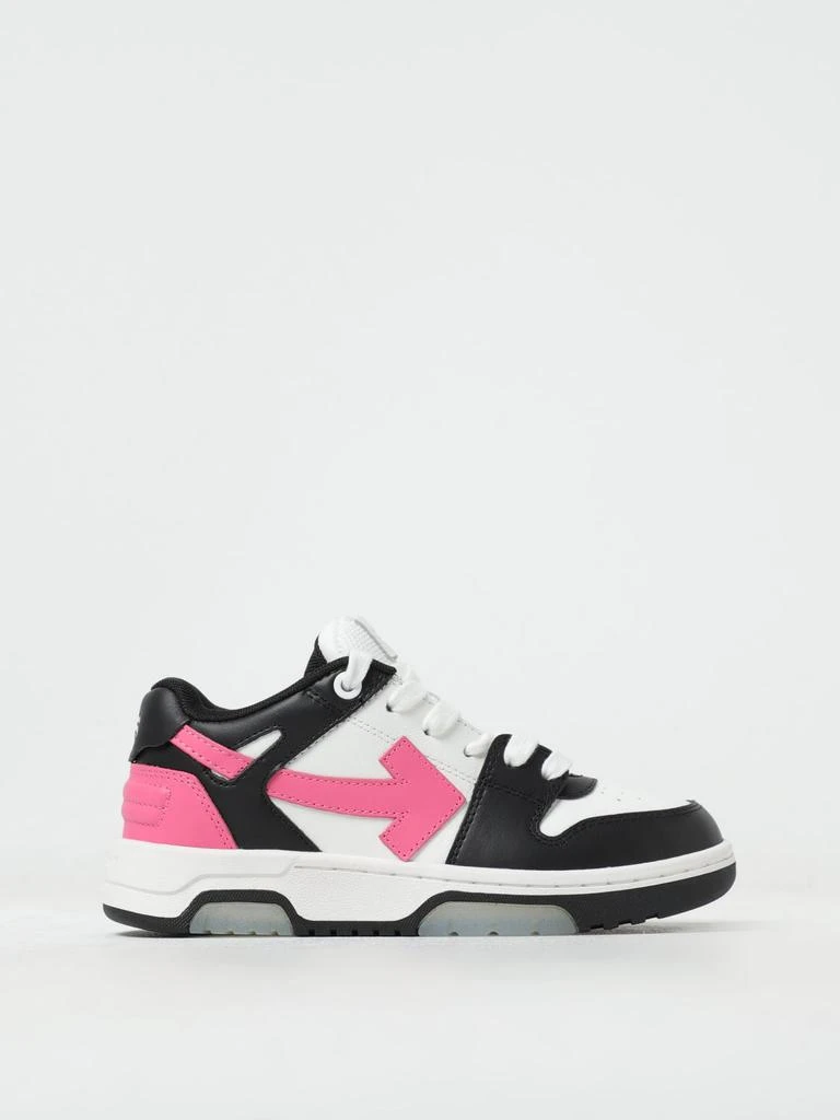 商品Off-White|Off-White Out Of Office leather sneakers,价格¥2827,第1张图片