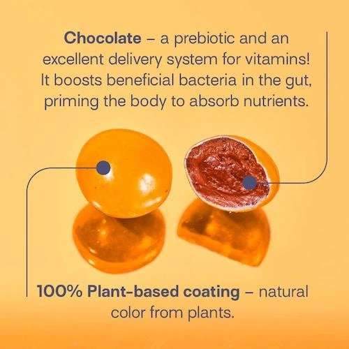 商品Sourse|Mood Bites – Vegan Saffron and Vitamin D3 Infused Chocolate Supplements for Positive Mood,价格¥133,第1张图片详细描述