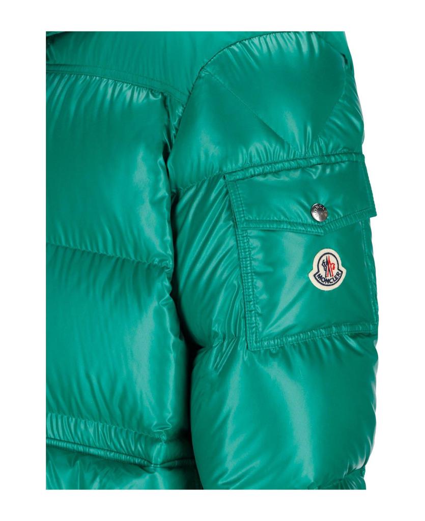 Moncler Logo Patch Zip-up Padded Jacket商品第3张图片规格展示