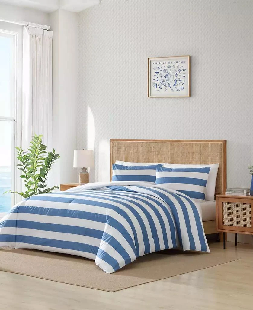 商品Tommy Bahama|CLOSEOUT! Awning Stripe 3 Piece Comforter Set,价格¥1169,第4张图片详细描述