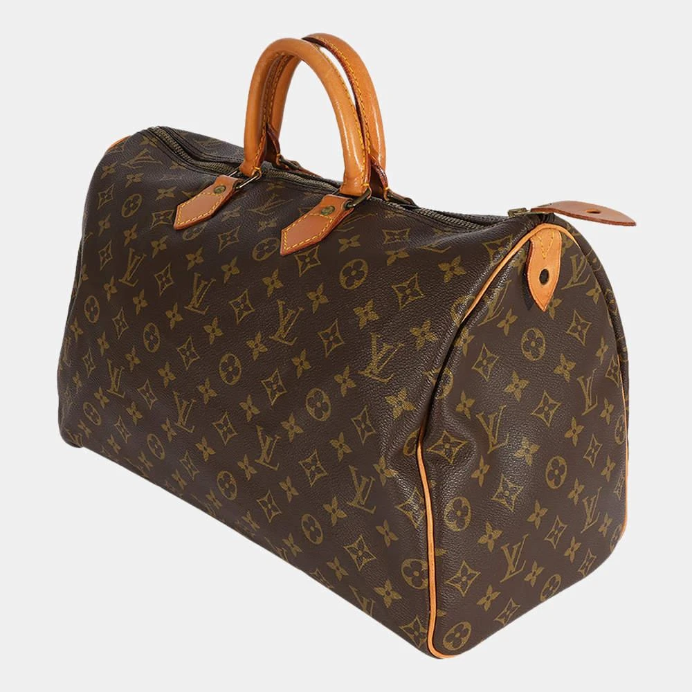 商品[二手商品] Louis Vuitton|Louis Vuitton Brown Vintage Monogram Canvas Speedy 40 Satchel Bag,价格¥8147,第2张图片详细描述