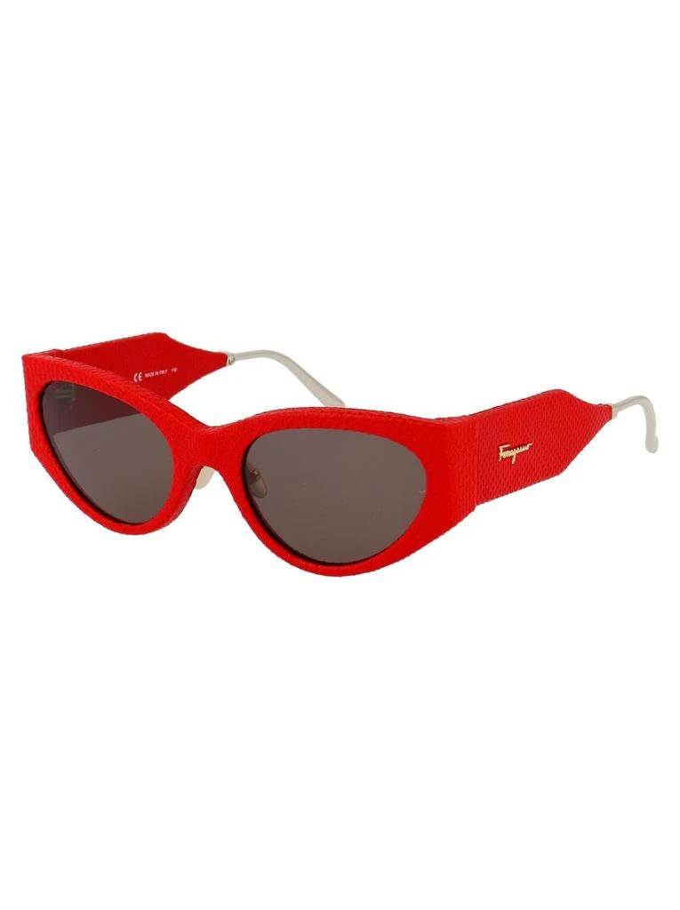 商品Salvatore Ferragamo|Salvatore Ferragamo Eyewear Cat-Eye Sunglasses,价格¥2642,第2张图片详细描述