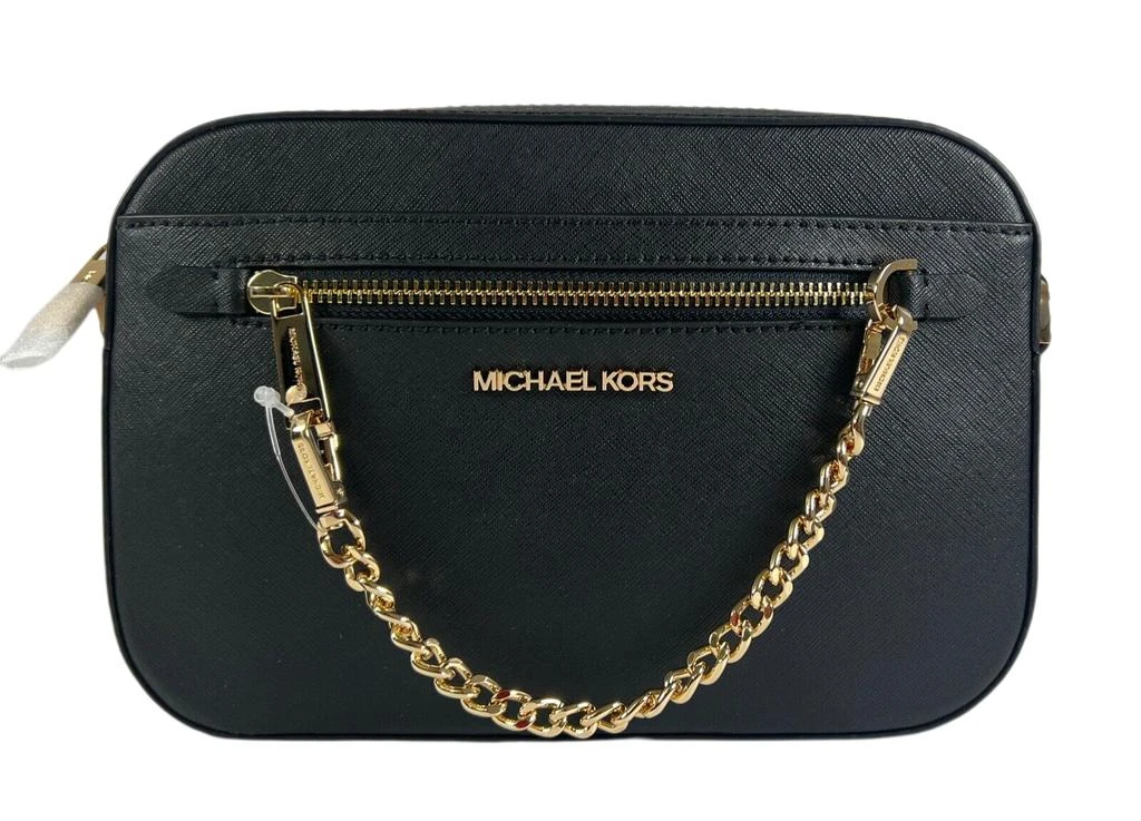 商品Michael Kors|MICHAEL KORS Jet Set Zi Chain   Saffiano Leather Crossbody Bag,价格¥1051,第3张图片详细描述