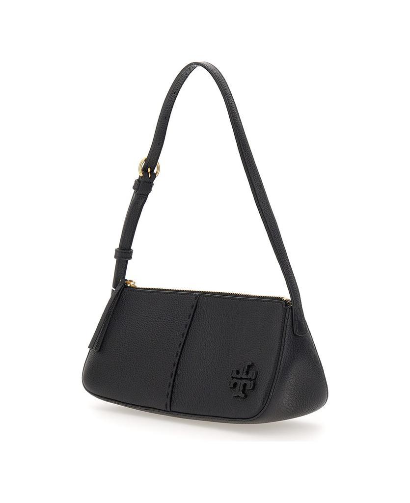 商品Tory Burch|Tory Burch "mcgraw Wedge"  Leather Handbag,价格¥2701,第4张图片详细描述