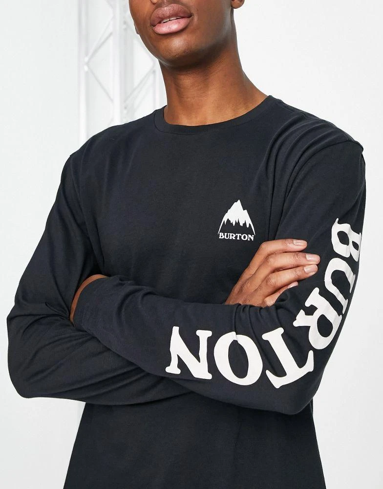 商品Burton Snowboards|Burton Snow Elite long sleeve t-shirt in black,价格¥198,第3张图片详细描述