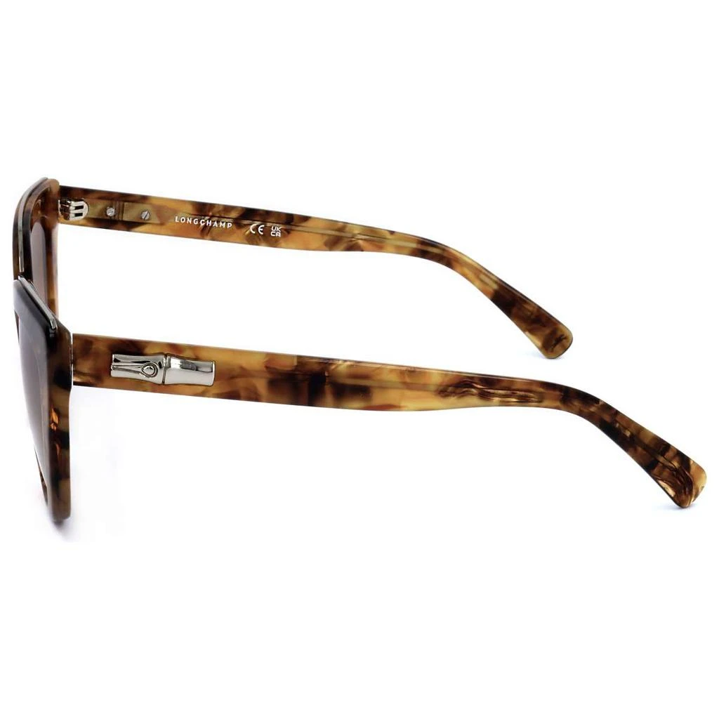 商品Longchamp|Longchamp Women's Brown Cat-Eye Sunglasses,价格¥300,第3张图片详细描述