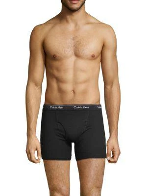 商品Calvin Klein|4-Pack Classic-Fit Cotton Boxer Briefs,价格¥160,第2张图片详细描述