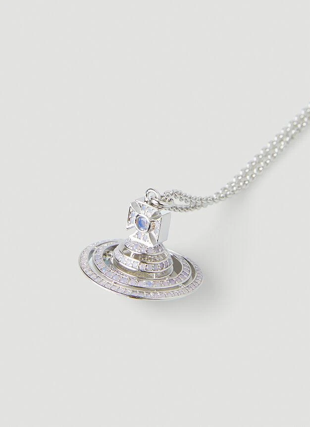 商品Vivienne Westwood|Hermine Pendant Necklace in Silver,价格¥1124,第4张图片详细描述