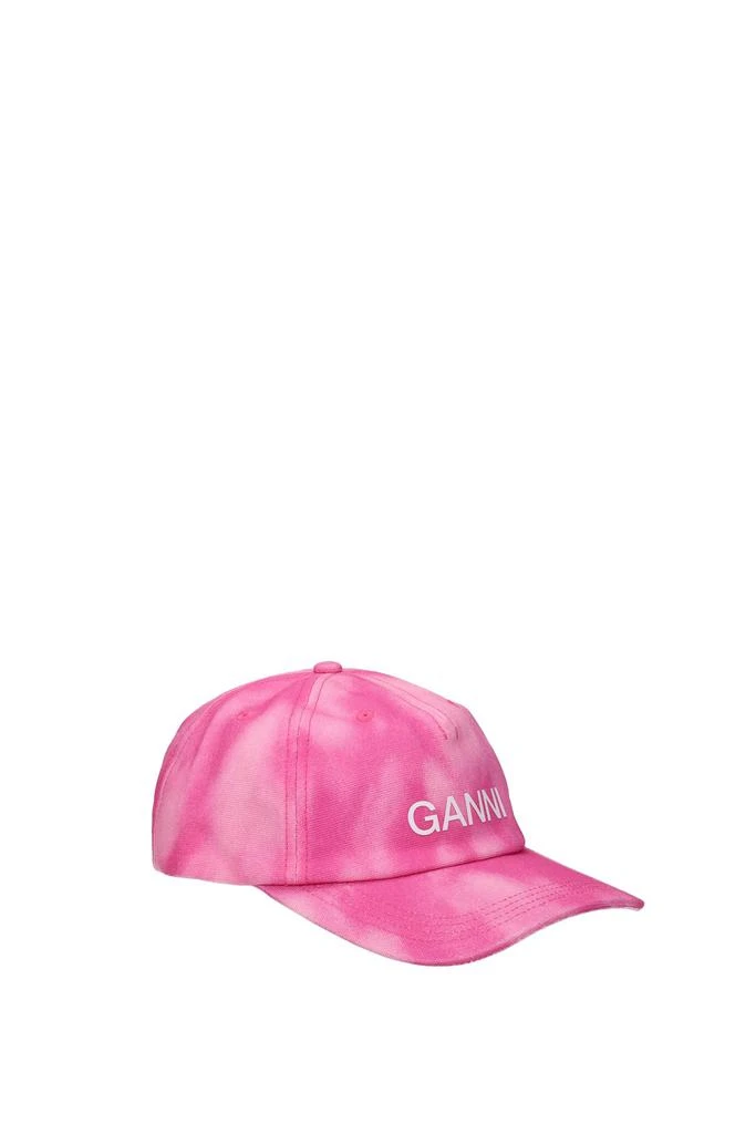 商品Ganni|Hats Organic Cotton Pink Hydrangea,价格¥537,第1张图片