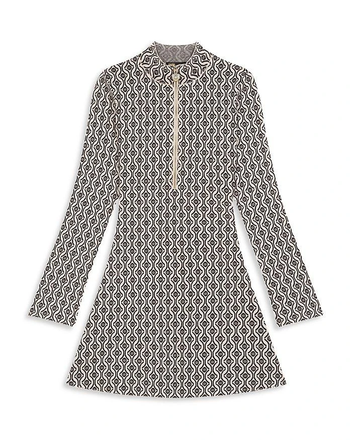 Roy Patterned Fitted Dress 商品