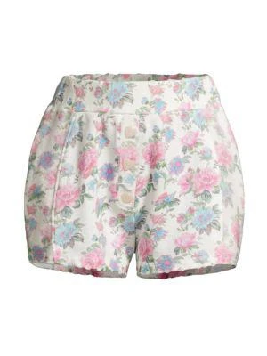 商品LOVESHACKFANCY|Renato Pajama Shorts,价格¥338,第5张图片详细描述