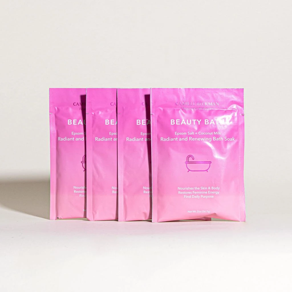 商品Camille Beckman|Value Bundle - Beauty Bath - Radiant and Renewing Bath Soak (4 Pack),价格¥105,第1张图片