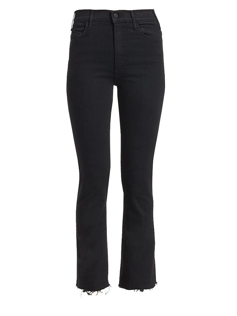 商品MOTHER|The Hustler High-Rise Ankle Fray Jeans,价格¥1475,第1张图片