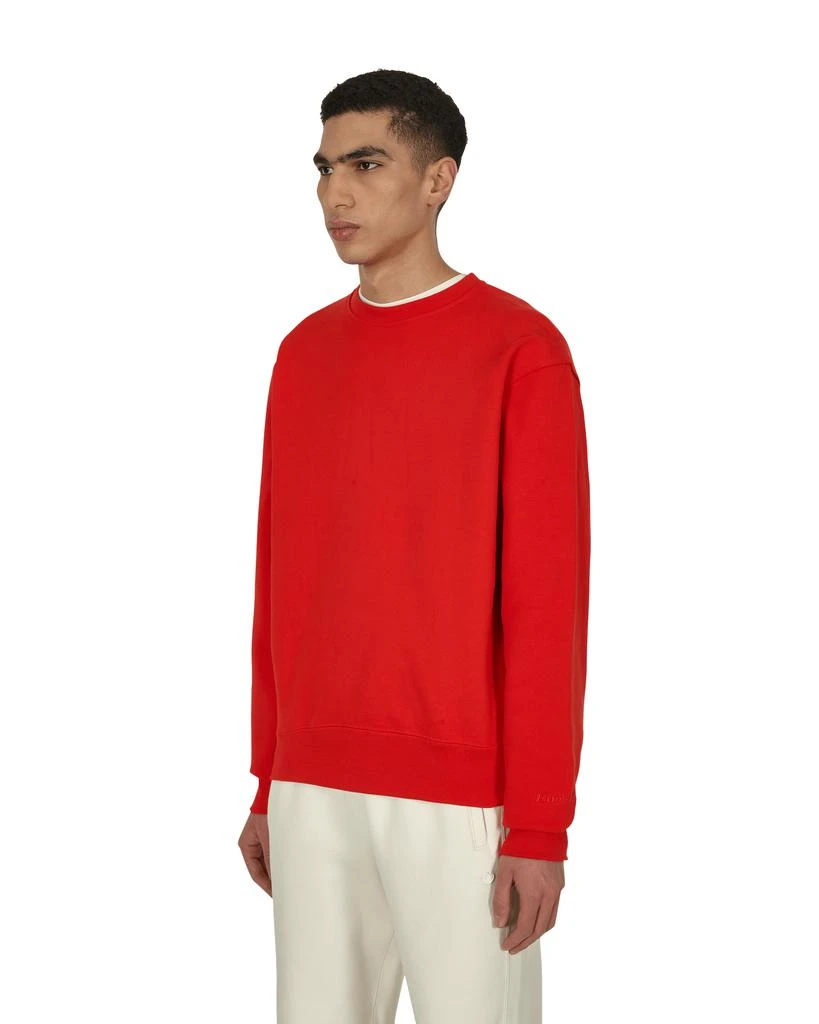 商品Adidas|Pharrell Williams Basics Crewneck Sweatshirt Red,价格¥456,第2张图片详细描述