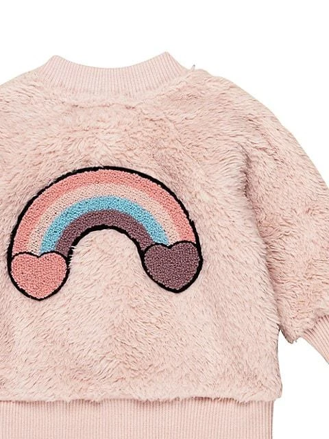 商品Huxbaby|Baby Girl's , Little Girl's & Girl's Rainbow Hearts Jacket,价格¥325,第5张图片详细描述