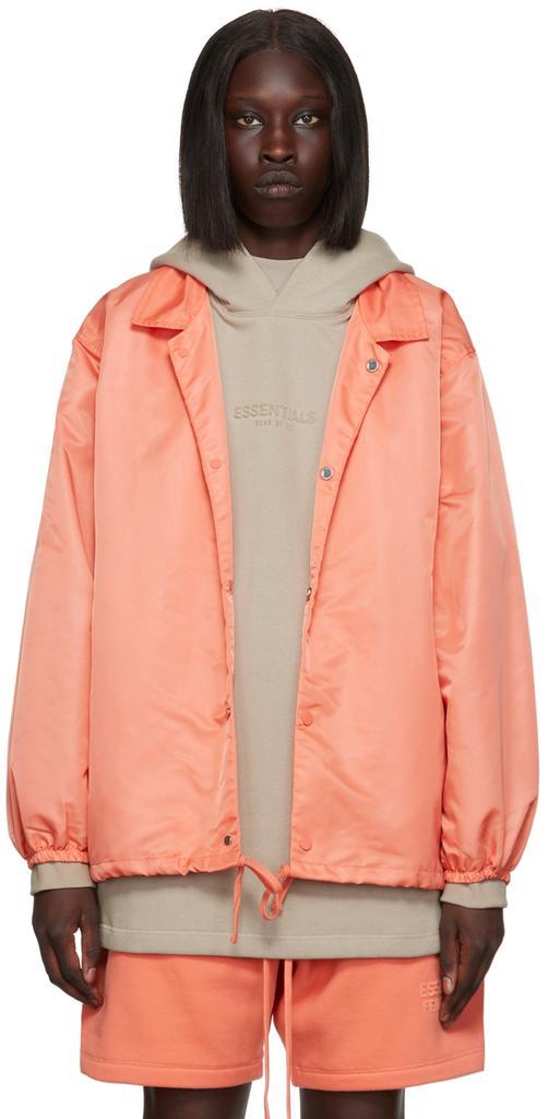 商品Essentials|Essentials粉色尼龙夹克,价格¥818,第1张图片