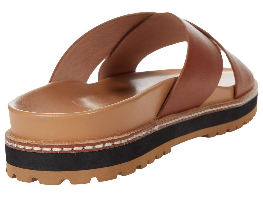 商品Madewell|The Dayna Lugsole Slide Sandal in Leather,价格¥414-¥431,第7张图片详细描述
