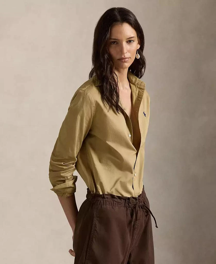 Women's Classic-Fit Cotton Twill Shirt 商品