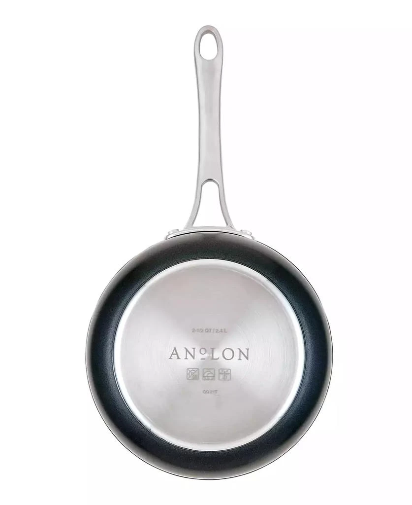 商品Anolon|X Hybrid Nonstick Saucier Pan with Lid, 2.5-Quart,价格¥651,第5张图片详细描述