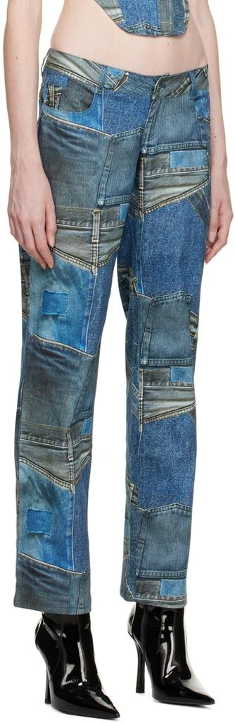商品Miaou|Blue Atlas Trousers,价格¥796,第2张图片详细描述