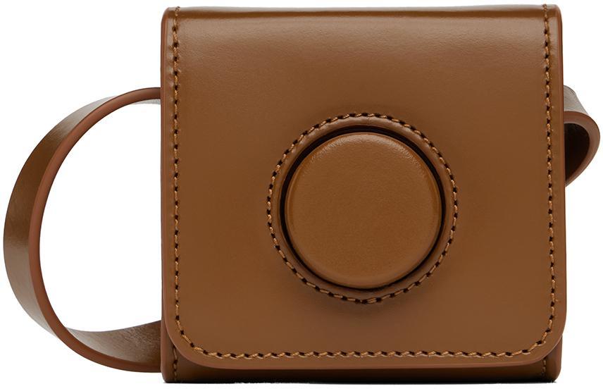 商品Lemaire|Brown Mini Camera Bag,价格¥2540,第1张图片