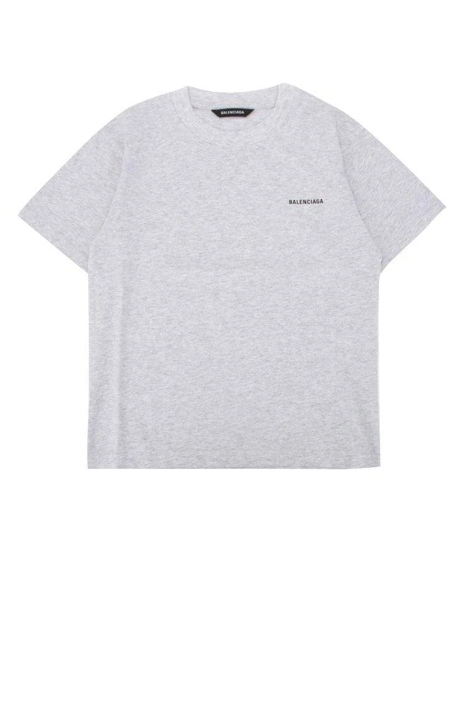 商品Balenciaga|Balenciaga Kids Logo Print Crewneck T-Shirt,价格¥778,第1张图片