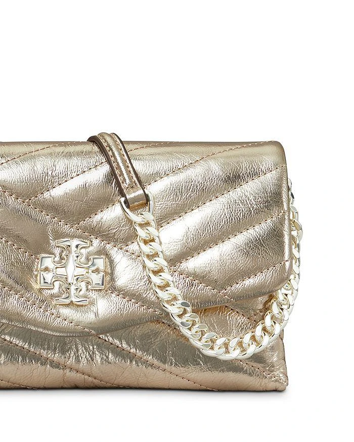 商品Tory Burch|Kira Chevron Metallic Chain Wallet,价格¥2012,第4张图片详细描述