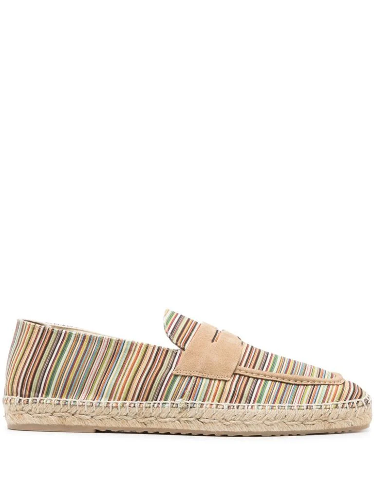 商品Paul Smith|PAUL SMITH - Striped Canvas Espadrilles,价格¥1387,第1张图片