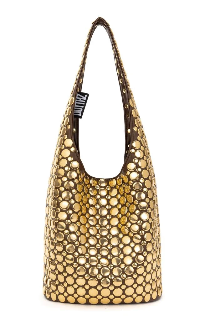 商品DOTTHZ|DOTTHZ - Adriana Embellished Vegan-Leather Bag - Gold - OS - Moda Operandi,价格¥3366,第1张图片