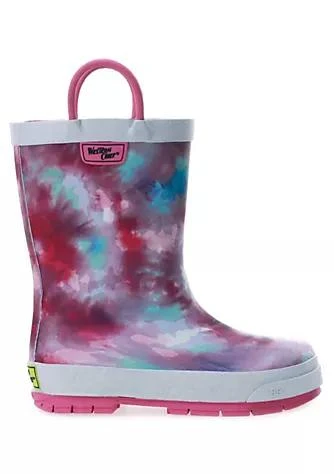 商品Western Chief|Toddler/Youth Girl's Tie Dye Rain Boot,价格¥258,第1张图片