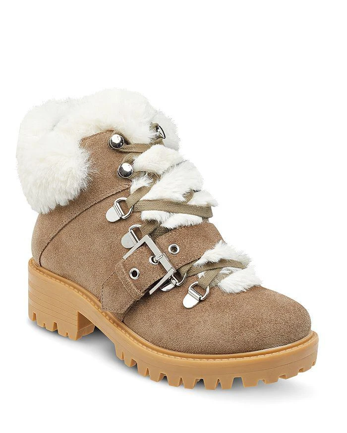 商品KENDALL & KYLIE|Women's Edison Round Toe Suede Hiking Boots,价格¥786,第1张图片