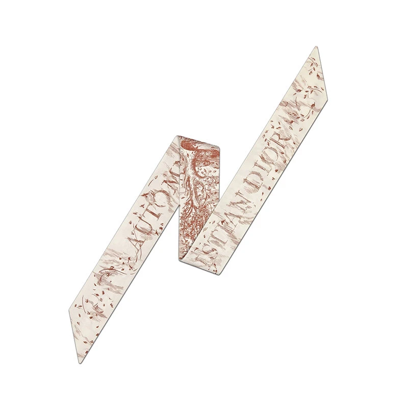 商品Dior|【预售3-7天】DIOR/迪奥  新款女士不同花色26个字母印花真丝丝巾 （26色可选）,价格¥1644,第4张图片详细描述