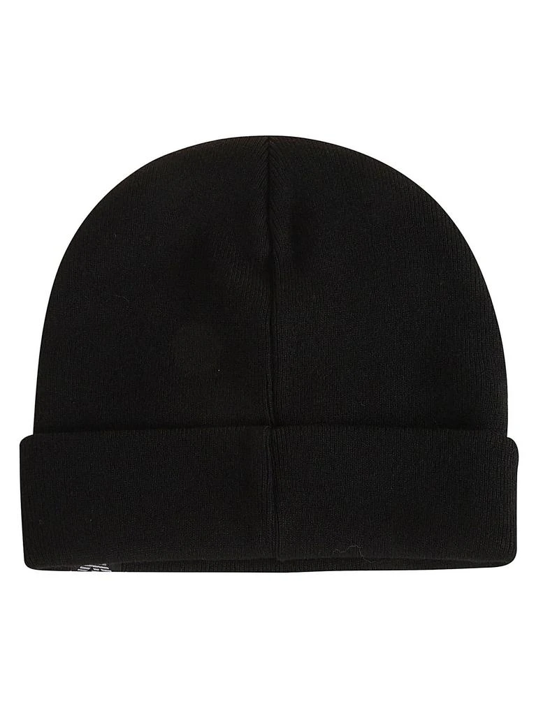 商品Emporio Armani|Emporio Armani Logo-Patch Knitted Pull-On Beanie,价格¥733,第2张图片详细描述