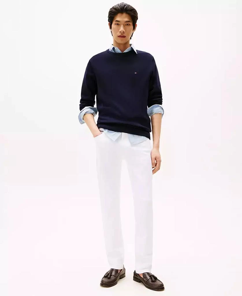 商品Tommy Hilfiger|纯棉圆领针织衫,价格¥410,第2张图片详细描述
