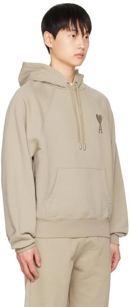 商品AMI|Beige Ami de Cœur Hoodie,价格¥1735,第2张图片详细描述