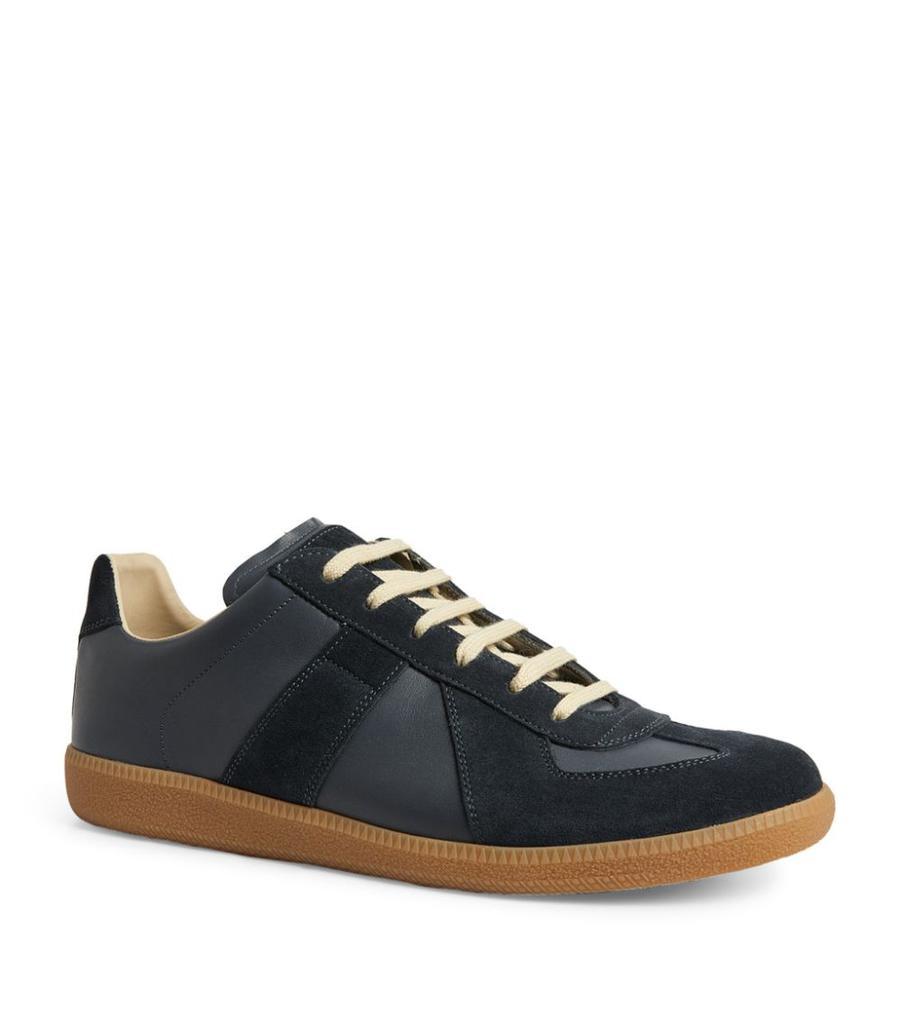 商品MAISON MARGIELA|Leather Replica Low-Top Sneakers,价格¥4494,第6张图片详细描述