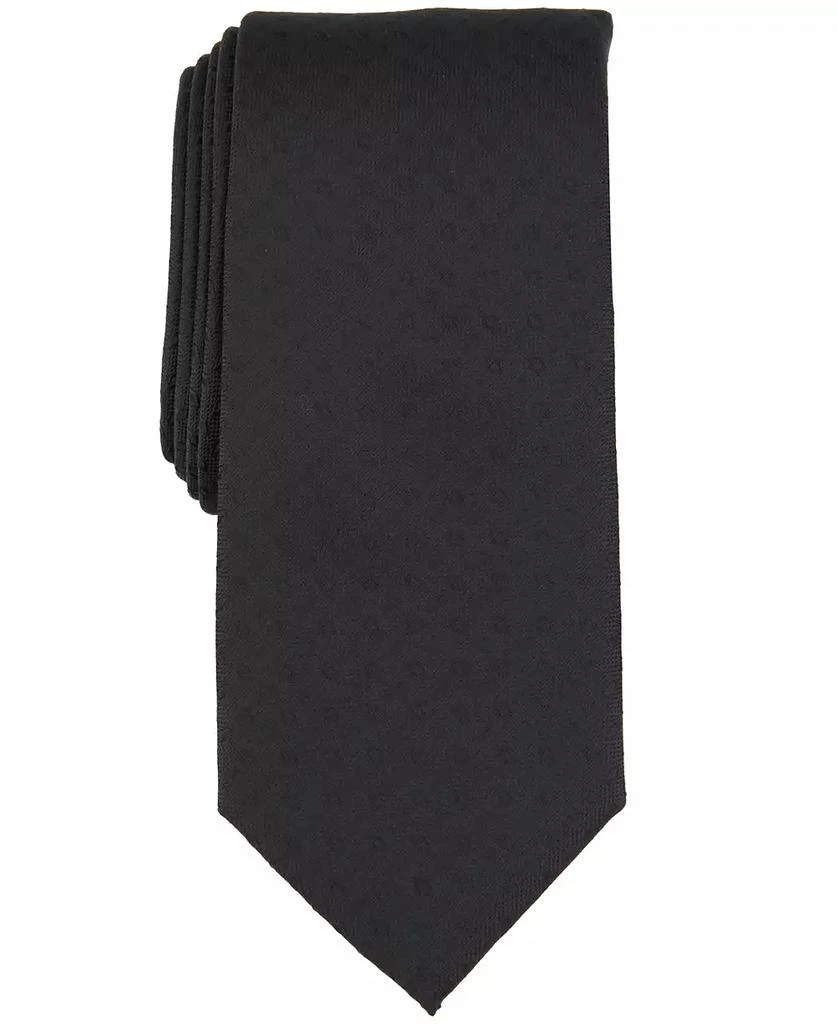商品Alfani|Men's Lunar Geo-Print Solid Tie, Created for Macy's,价格¥206,第1张图片